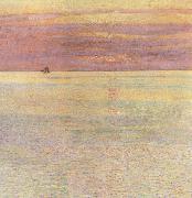 Childe Hassam, Sunset at Sea